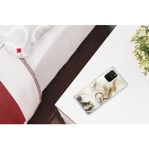 Bloem - Hout - Tarwe Telefoonhoesje Samsung Galaxy S10 Lite klein -kamerS10Lite
