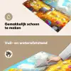 Schaap - Weide - Bloemen Inductie beschemer met haakjes klein -ky-schoon-nl
