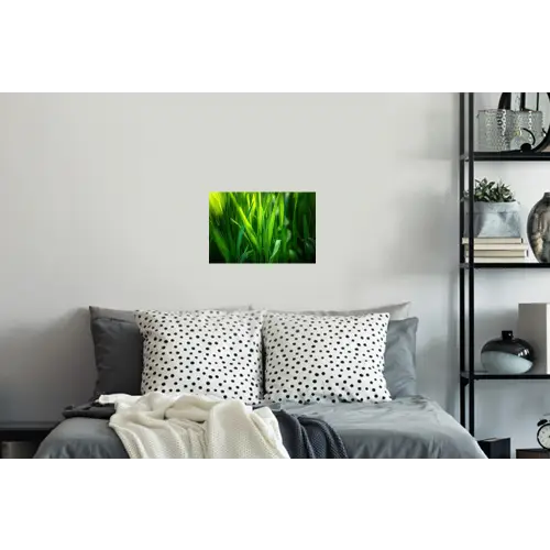 Grassprieten - Lichtinval - Groen Muursticker klein -slaapkamer