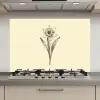 Zwart - Narcis - Illustratie keuken achterwand spatscherm klein -3d_website