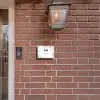 Grijze patronen - Modern Naambord Rechthoek middel -sfeer7-rechthoek-S