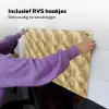 Patroon - Waaier -  Goud Inductie beschemer met haakjes klein 777 -ky-ophangen-nl