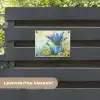 Lavendelbloemen - Quote - Gieter tuinposter los doek klein -sfeer3