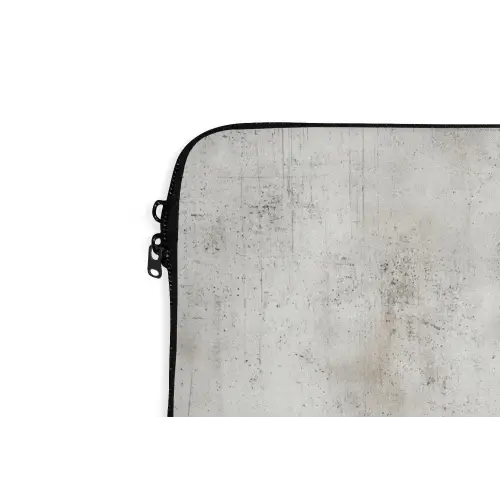 Grijs - Beton - Verweerd laptophoes neopreen klein 279 -detail