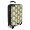 Patronen - Schelp patroon in grijsgroen NBS - Handbagage koffer - Kinderen Unisex middel -productfoto_3d