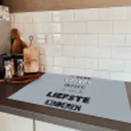 Vaderdag geschenk - Vader - Spreuken - De beste vaders - Quote Inductie beschermer vinyl 3mm klein -sfeer3