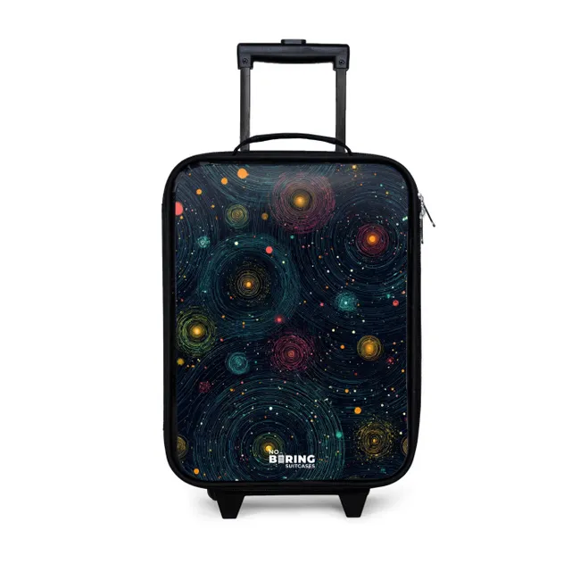 Kids’ Suitcase - Stars - Planets - Colorful