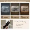 Schotse hooglander - Kalf - Zwart - Wit Light Box met batterij (Wandlamp) middel -USP_lichtkleurNL