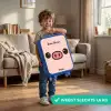 Kawai - Varken - Roze Kinderkoffer - Blauw klein -sfeer2_NL