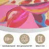 Giraf - Roze - Bril - Sjaal Akoestische PET Vilt - Rond klein -closeup_NL