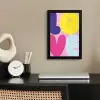 Love - Valentijn - Kleurrijk fotolijst zwart zonder passe partout klein -sfeer1