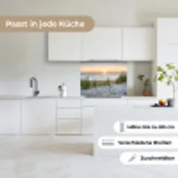 Zon - Natuur - Strand keuken achterwand 2 middel -sfeer4_DE