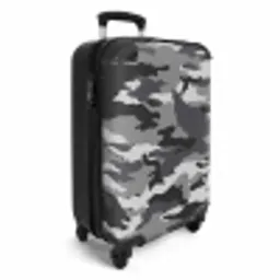 Camogrijs NBS - Handbagage koffer - Unisex middel -productfoto_3d