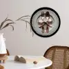 Rose - Strik - Bestek Wandcirkel kunststof plaat 5mm dik klein -sfeer4