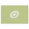 Kiwi - Lijntekening - Minimalistisch - Groen Placemat vinyl groot -zzsfeer1_Kitchenyeah-website
