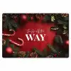 Kerst - Quote - Rood - Kerstballen Placemat vinyl groot -zzsfeer1_Kitchenyeah-website