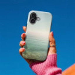 Zee - Horizon - Blauw - Mist Toughcase MagSafe Apple iPhone 17 klein -Sfeer1V