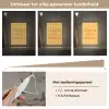 Gestreept - Geel - Sunshine - Letters Light Box met kabel (Wandlamp) klein -USP_dimbaarNL