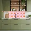 Zon - Patroon - Roze keuken achterwand 2 middel 871 -sfeer3