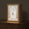 Hal - Bogen - Symmetrisch - Modern Light Box met kabel (Tafellamp) klein -z3d_website