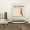 Ice cream - Softijs - Kleurrijk - Kers aluminium wit klein -sfeer1