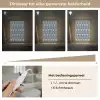 Blauw - Retro - Patroon - Hartjes Light Box met kabel (Tafellamp) klein 925 -USP_dimbaarNL