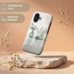 Vazen - Bladeren - Groen Toughcase MagSafe Apple iPhone 17 klein -USP_RandenV_DE