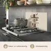 Plankjes - Boeken - Vaasjes - Planten keuken achterwand spatscherm klein -usp_NL