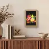 Paprika - Peer - Citroen - Graffiti - Verf - Abstract Light Box met kabel (Tafellamp) klein -sfeer2