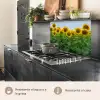 Zonnebloemen - Geel - Natuur keuken achterwand 2 middel -usp_ES