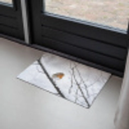 Roodborstje - Tak - Sneeuw - Winter - Levendig Deurmat klein -sfeer2