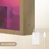 Geometrische kleurvlaken - Modern - Fantasiebloemen Light Box met batterij (Wandlamp) middel -USP_websiteoplaadbaarNL