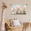 Quote - Bloemen - Schilderachtig Wandkleed katoen klein -wsfeer5_kind