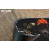 Kruiden - Zwart - Specerijen - Keuken - Koken Placemat vinyl groot -closeup