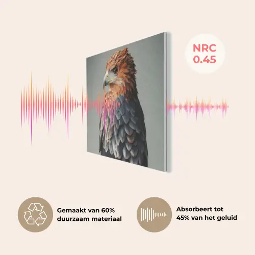 Vogel - Realistisch - Veren - Bruin PET vilt klein -USP_NL
