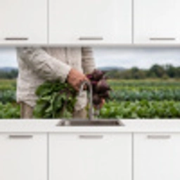 Bieten - Vers - Moestuin keuken achterwand 2 middel -3d
