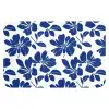 Floraal - Modern - Blauw WCmat klein 1009 -3d