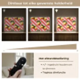 Citroen - Geïllustreerd - Oranje Light Box met batterij (Wandlamp) middel 907 -USP_dimbaarNL