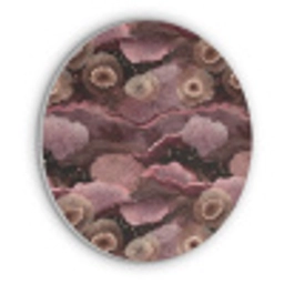 Koraal - Organisch - Roze Akoestische PET Vilt - Rond klein 838 -3d