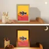 Auto - Race  - F1 - Jongens - Geel - Rood Light Box met kabel klein -sfeer3_kind