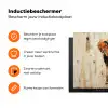 Olifant - Slurf - Mozaïek - Abstract Inductie beschermer vinyl 3mm klein -zzzzzzz-td-ups