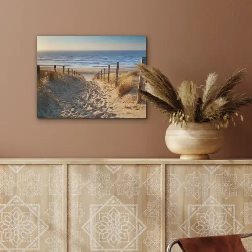 Strand - Zee - Nederland - Duinen - Zon PET vilt klein -sfeer4