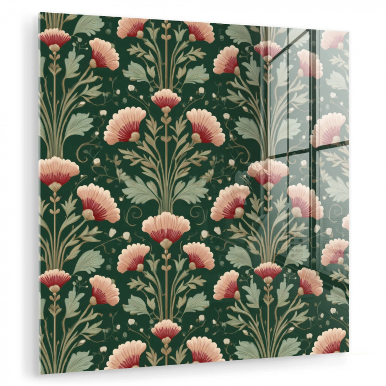 Patroon - Botanisch - Kleurrijk plexiglas 5mm klein 11 -zzzproduct_nieuw