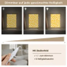 Eendjes - Patroon - Geel Light Box met kabel (Tafellamp) klein 925 -USP_dimbaarDE