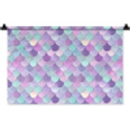 Dromerig - Zeemeermin - Pastel Wandkleed katoen klein 269 -zz3d