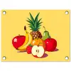 Fruit - Illustratie - Kleurrijk tuinposter los doek klein -3d