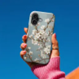 Botanisch - Stilleven - Blauw Toughcase MagSafe Apple iPhone 17 klein -Sfeer1V