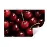 Rood - Fruit - Kersen Muursticker klein -3d