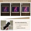 Gitaar - Muziek - Rook - Paars Light Box met batterij (Wandlamp kind) middel -USP_dimbaarNL