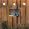 Bengaal - Kat - Tafelkleed - Zwart - Wit - Dier tuinposter los doek klein -sfeer1